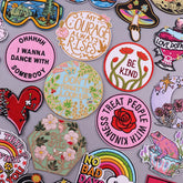 Bügelaufkleber - Wildblume